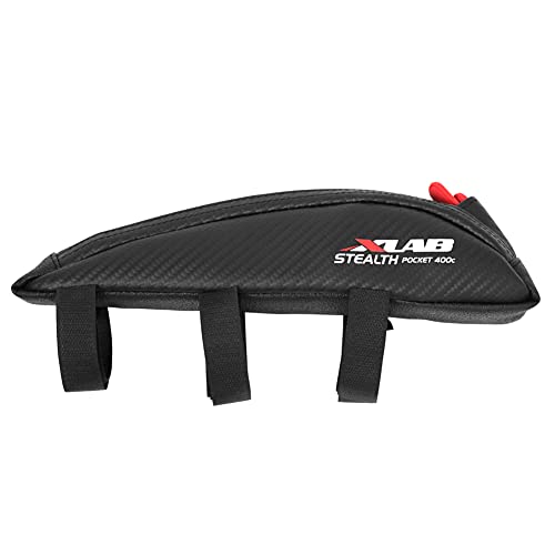XLAB Stealth Pocket 400 C – Strap Mounted Aerodynamic Top Tube Bag for Triathlon and Gravel Bikes - Image 4