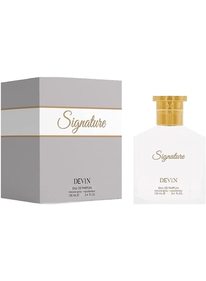 DEVIN Signature Eau De Parfum Spray For Women 100 Ml