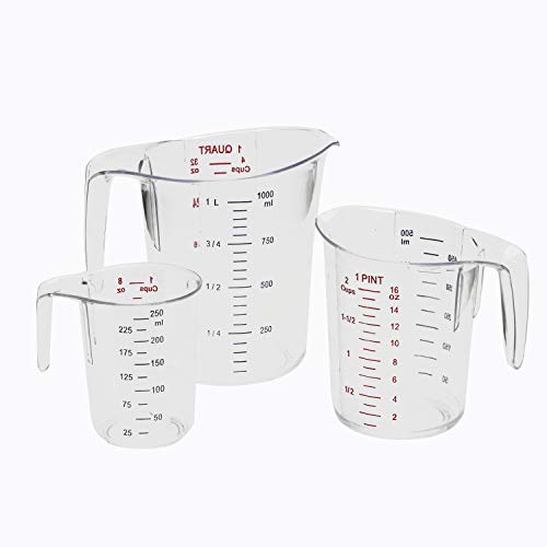 Update International 4-Quart Plastic Measuring Cup - Image 2
