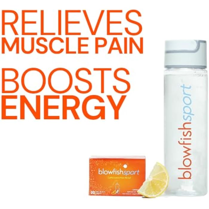 Blowfish Sport | 2Pack | Pain Relief for Athletes | Eases Sore Muscles | Boosts Energy | Effervescent Formula Works Fast | Perfect for Morning Workouts - Image 4