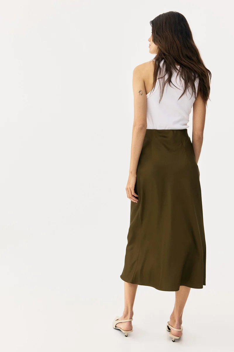 H&M  MAMA Satin slip skirt for Women | Best Price UAE