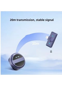 TIGER SX21-New 1 Drag 2 Lavalier Microphone | 2.4GHz Wireless Mini Microphone for Mobile Phones –- Dual Mic Setup for Clear Recording – Noise Reduction & Real-Time Sync – Plug & Play, No App Needed -– Perfect for Vlogs, Interviews, Podcasts & Live Streaming  - Image 4