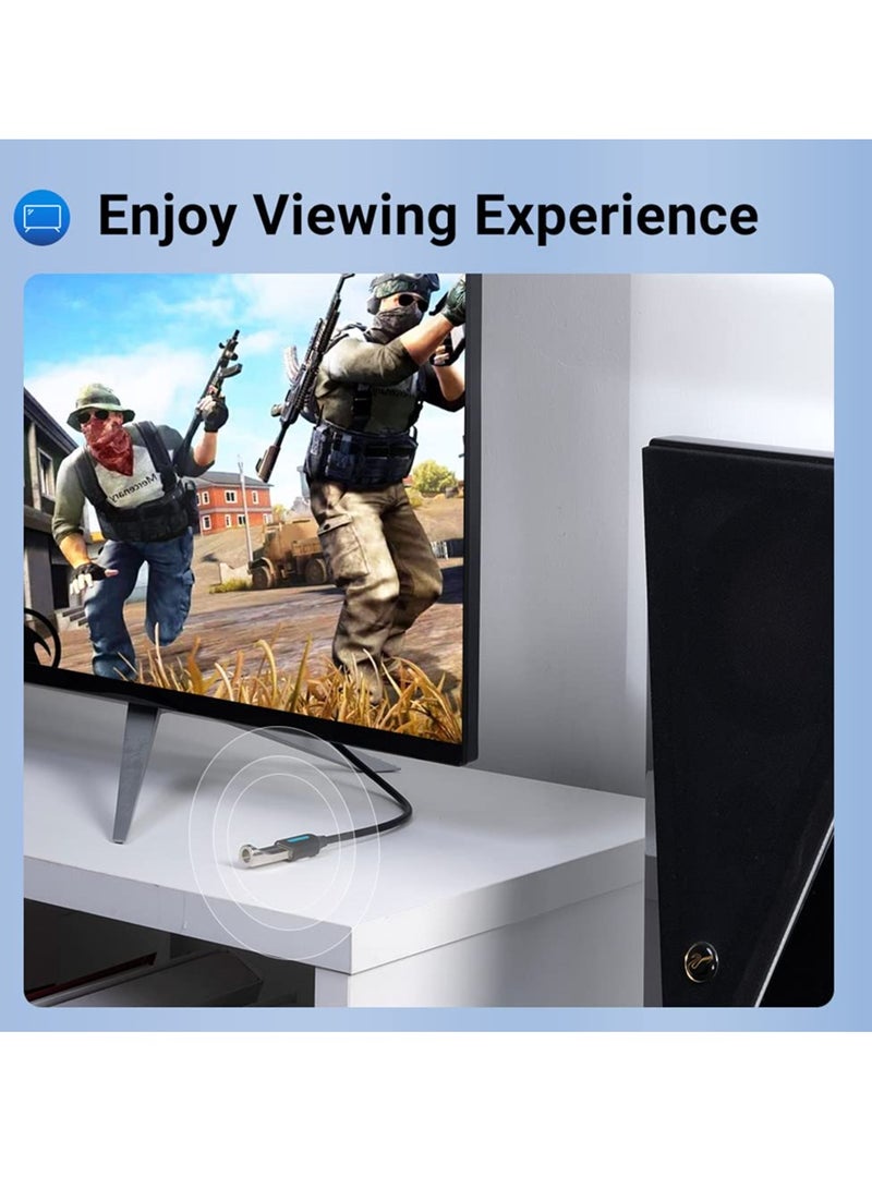 فينشن كابل تمديد USB 2.0 ذكر إلى أنثى مطلي بالنيكل يدعم نقل البيانات بسرعة 480 ميجابايت في الثانية وشحن 2A وصلة USB 2.0 بطول 5 متر - Image 5