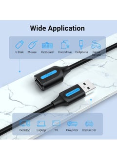 Usb 2.0 a Male to a Female Extension Cable Nickel Plated Support Data Transfer 480mbps and Charging 2a Usb 2.0 Extension 5 Meter - pzsku/Z1F74F1EE43AA1FB0E55AZ/45/_/1701417168/4a2efa87-6149-40a8-a74e-0ec13f83f7a4