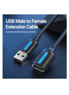 Usb 2.0 a Male to a Female Extension Cable Nickel Plated Support Data Transfer 480mbps and Charging 2a Usb 2.0 Extension 5 Meter - pzsku/Z1F74F1EE43AA1FB0E55AZ/45/_/1701417171/aef1c1f8-b9eb-4863-92c2-b0b1e280b6ce