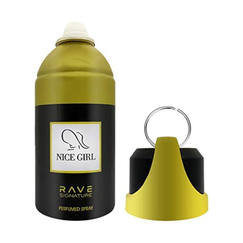 Rave signature nice girl perfumed spray, 250ml - Image 3