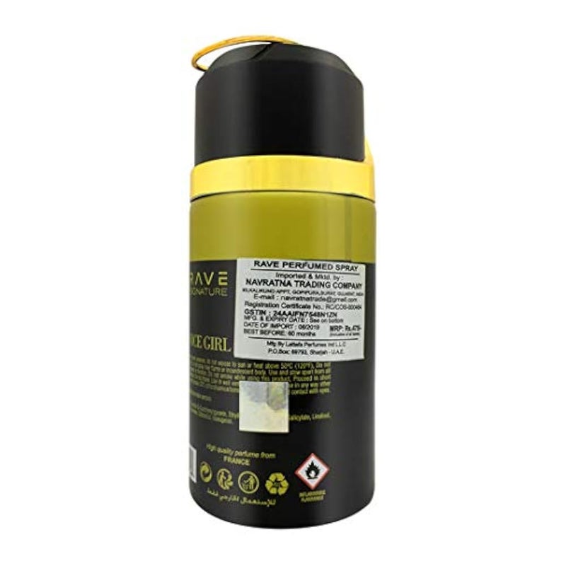 Rave signature nice girl perfumed spray, 250ml - Image 2