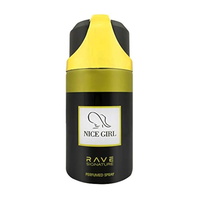 Rave signature nice girl perfumed spray, 250ml - Image 1