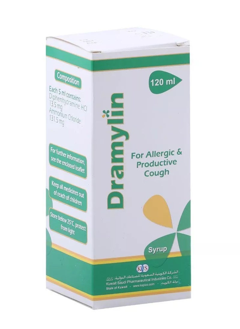 DRAMYLIN Dramylin Cough Syrup 120ml  - Image 4