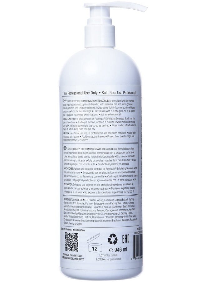 Footlogix - Footlogix Footlogix Exfoliating Seaweed Scrub 32 Fl. Oz. - Image 1