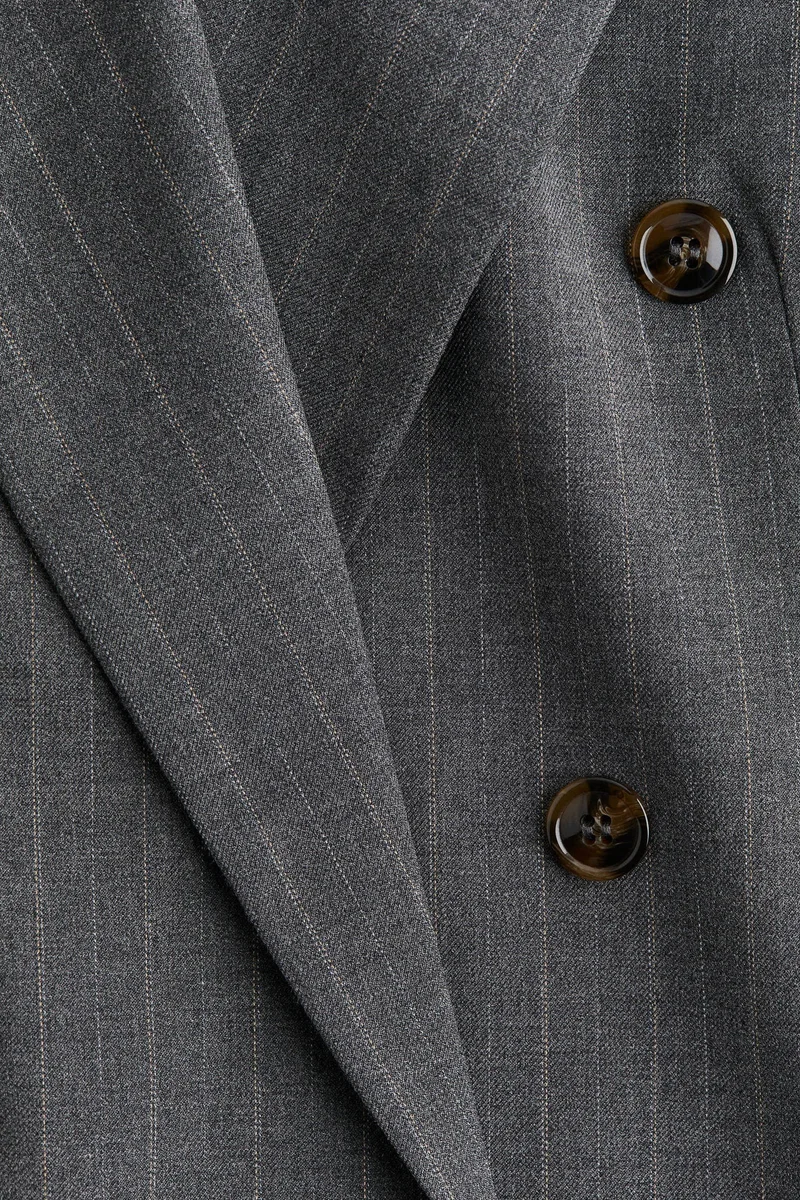 اتش اند ام بليزر بصف مزدوج من الأزرار