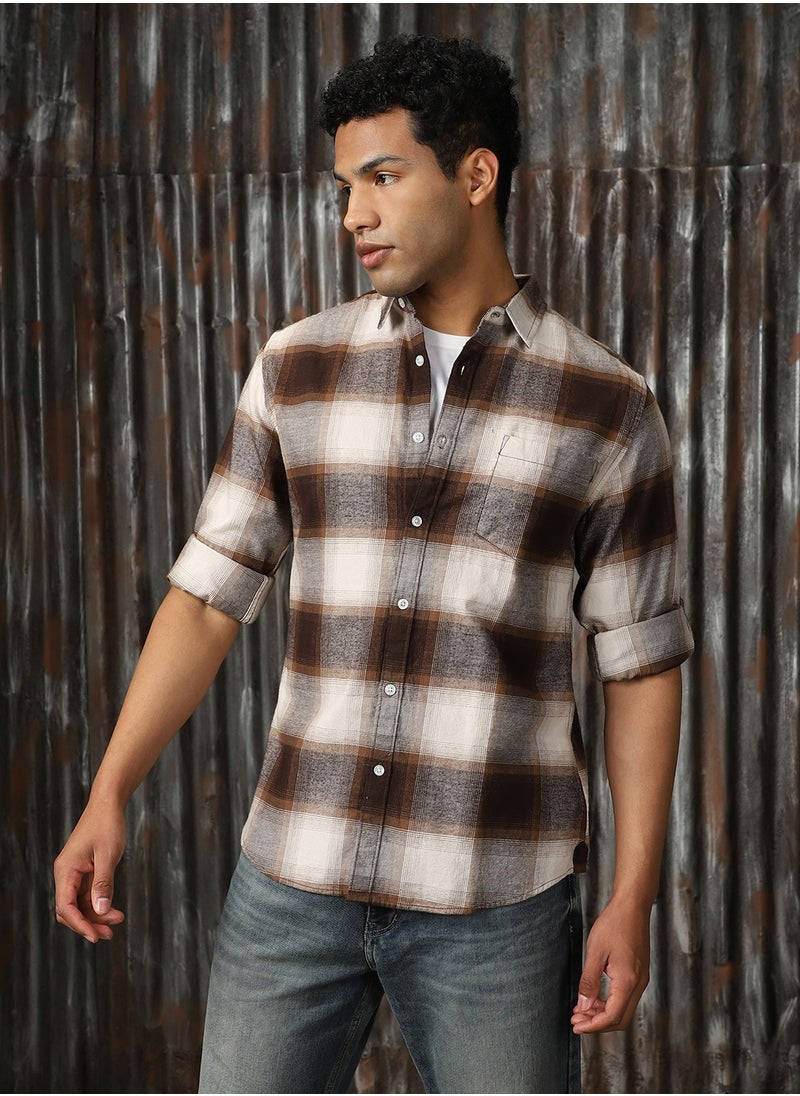 HIGH STAR Men’s Regular Fit Multicolor Shirts – Vibrant and Trendy  - Image 2