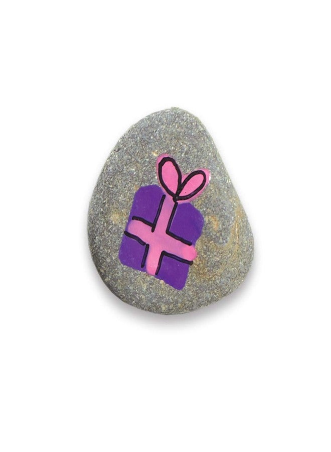 MindWare Paint Your Own Story Stones & Storytelling Game for Kids - DIY Kit Incldues 16 Stones, 12 Paints, 2 Brushes and Bag - Image 4