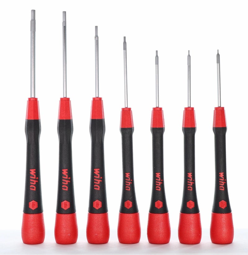 Wiha 26393 Screwdriver Set with Soft PicoFinish Handle, Hex Metric , 7 Piece - Image 1
