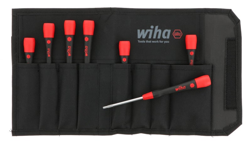 Wiha 26393 Screwdriver Set with Soft PicoFinish Handle, Hex Metric , 7 Piece - Image 2