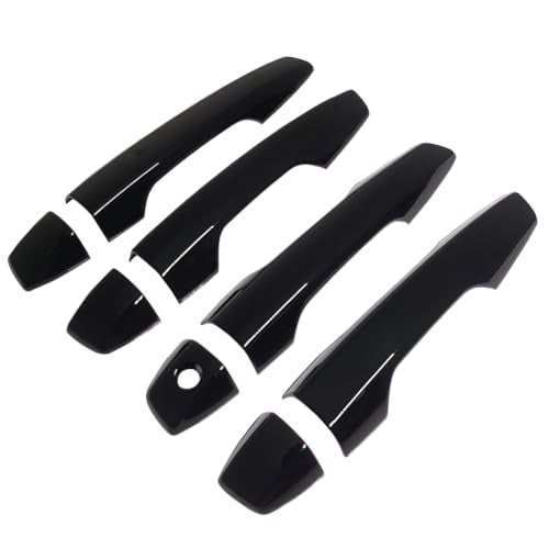AOKIO Compatible with 2022 2023 2024 2025 Mitsubishi Outlander Accessories Door Handle Cover Glossy Black Without Smart Keyhole - Image 3