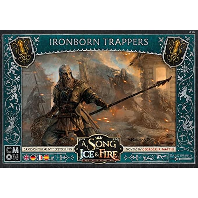 CMON, A Song of Ice & Fire â€“ Iron Men's Trap, Expansion, Tabletop, 2 Players, Ages 14+, 45+ Minutes, German, Multilingual - Image 3