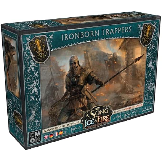 CMON, A Song of Ice & Fire â€“ Iron Men's Trap, Expansion, Tabletop, 2 Players, Ages 14+, 45+ Minutes, German, Multilingual - Image 1