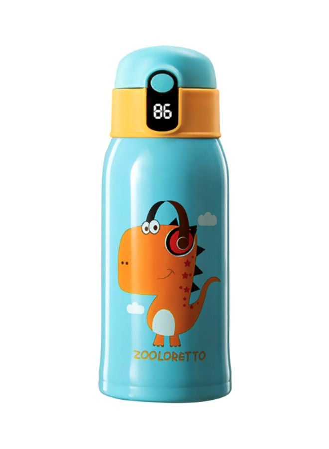 Loquat Kindergarten Portable Straw Bottle Blue/Orange/Black - Image 1
