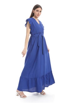 Caesar Women's sleeveless linen dress  - Image 3
