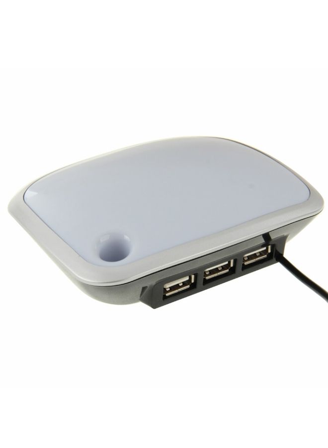 BURAQ 3 USB HUB with LED Light, Cable Length: 1m - Image 2