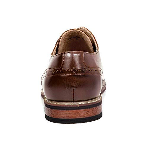 Bruno Marc Mens Leather Lined Dress Shoes, Dark Brown - 8 (Oxford) - Image 5