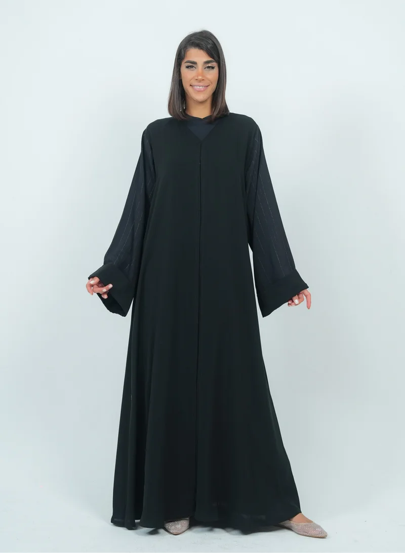 Embellishment Abaya with Wide SLeeves