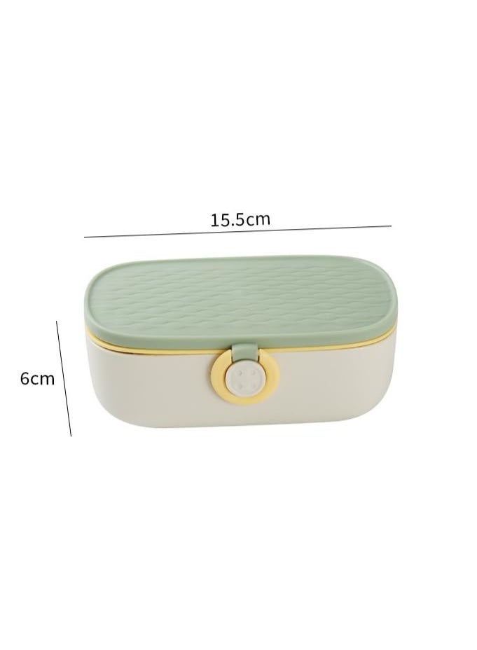 135 PCS Family Sewing Supplies Repair Kits, Sewing Project Kits, Travel Sewing Needle Wire Kits, DIY Sewing Supplies Accessories, Suitable for Family, Travel, Tailor Beginner Scholar, Green - Image 2