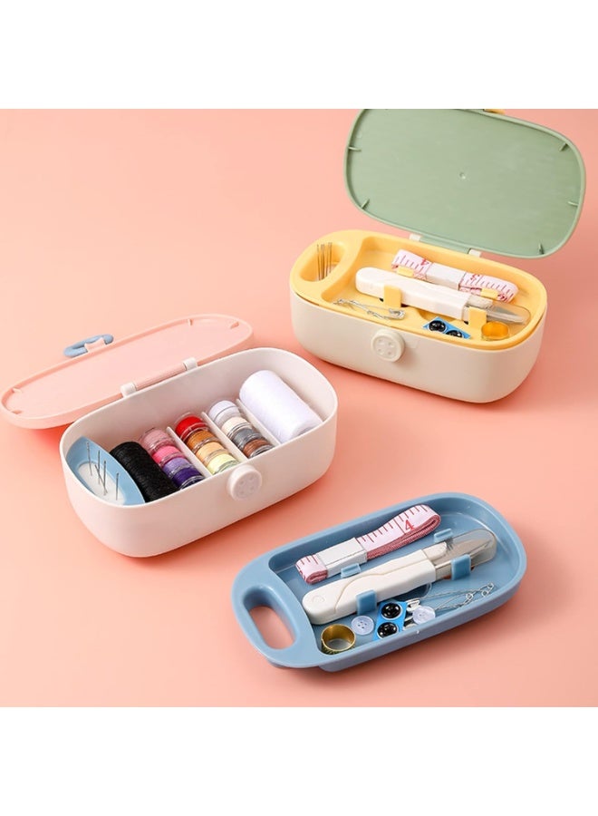135 PCS Family Sewing Supplies Repair Kits, Sewing Project Kits, Travel Sewing Needle Wire Kits, DIY Sewing Supplies Accessories, Suitable for Family, Travel, Tailor Beginner Scholar, Green - Image 3