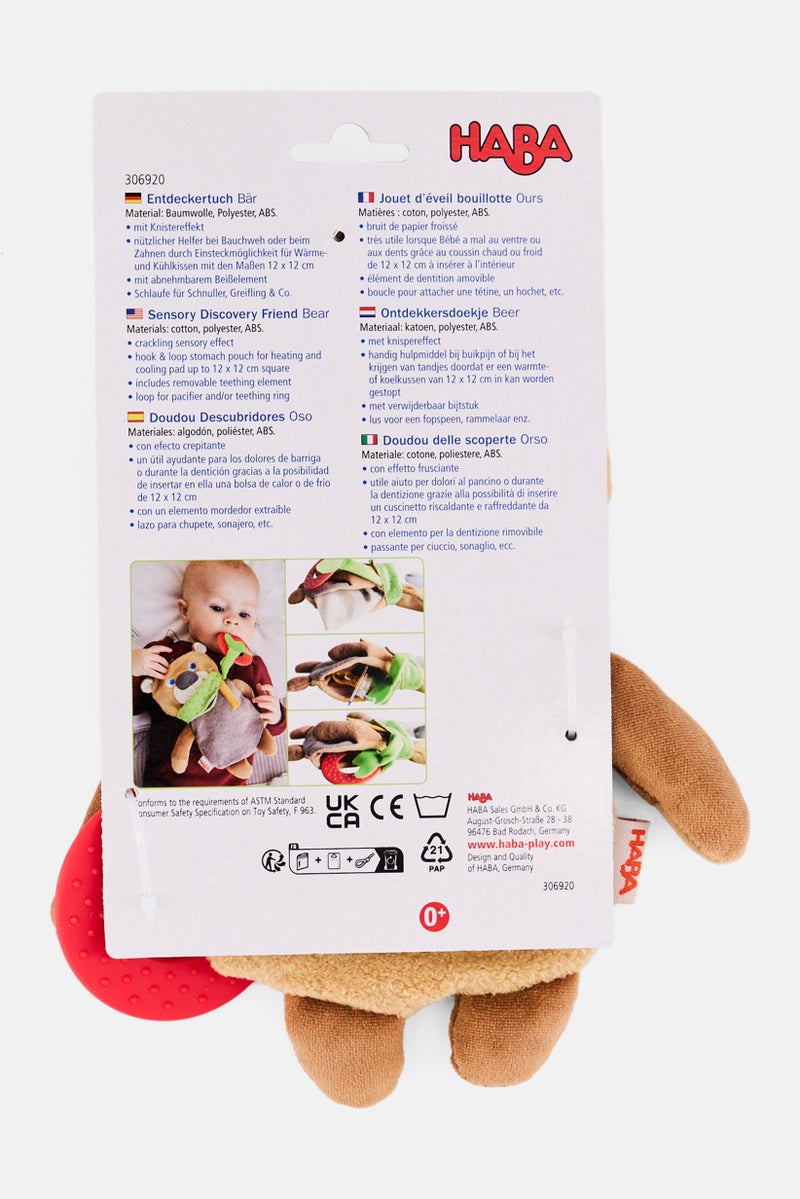 HABA Sensory Discovery Friend Cloth Bear  - Image 2