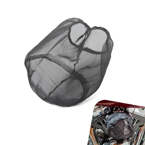 Foelony Air Intake Filter Sock Cover Waterproof Dustproof HighFlow Cold Air Intake Filter Protective Wrap Universal for Most Cars Small - Image 1