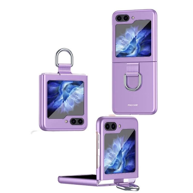Protective Case | Shockproof Cover for Samsung Galaxy Z Flip 5 | Drop Protection | Black | PC - Image 3