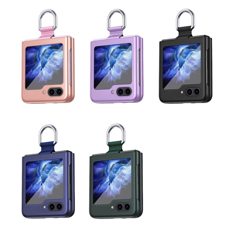 Protective Case | Shockproof Cover for Samsung Galaxy Z Flip 5 | Drop Protection | Black | PC - Image 2