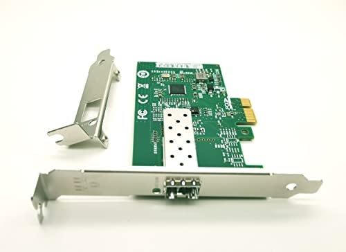 Lemspum 1.25Gb PCIe x1 Converged Ethernet Network Card, Single SFP Port LAN Card Gigabit NIC with Intel I210-AS Chipset Server Support Windows Server/Windows/Linux/Vmware ESXI… - Image 4