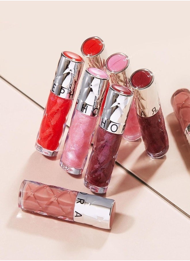 SEPHORA - SEPHORA Outrageous plump effect gloss 08 Sparkling Dawn - Shimmer Nude 6g - Image 1