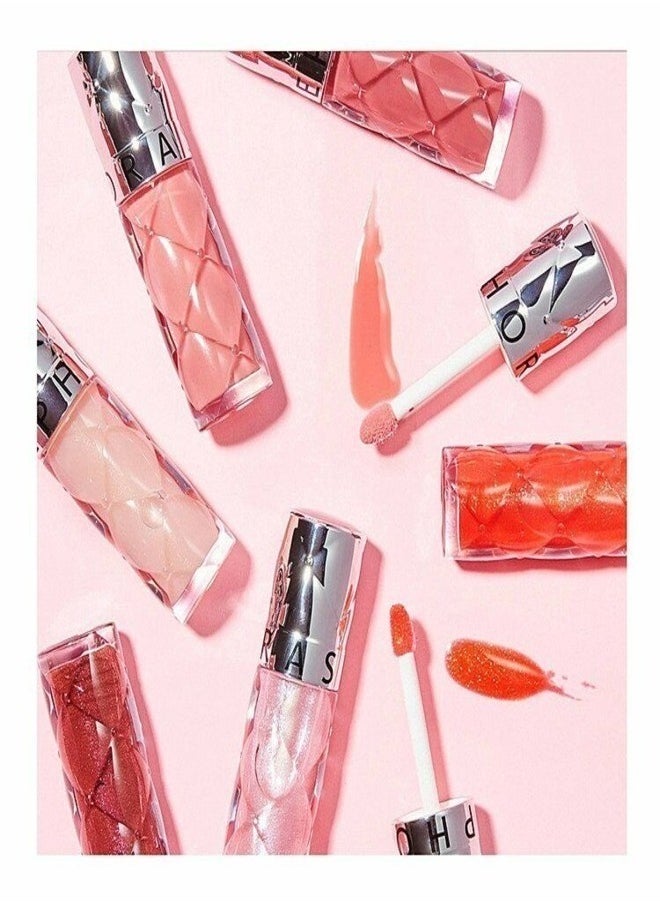 SEPHORA - SEPHORA Outrageous plump effect gloss 08 Sparkling Dawn - Shimmer Nude 6g - Image 1