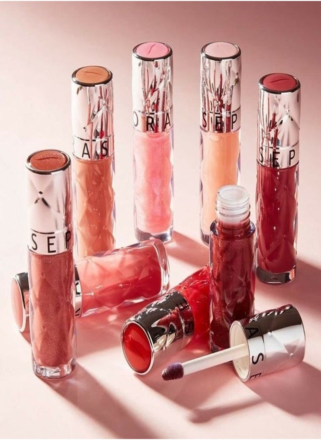 SEPHORA - SEPHORA Outrageous plump effect gloss 08 Sparkling Dawn - Shimmer Nude 6g - Image 1