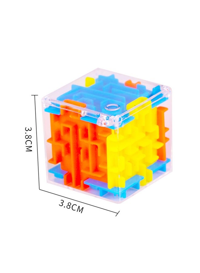 5 Pcs 3D Maze Magic Cube Toy - Image 4