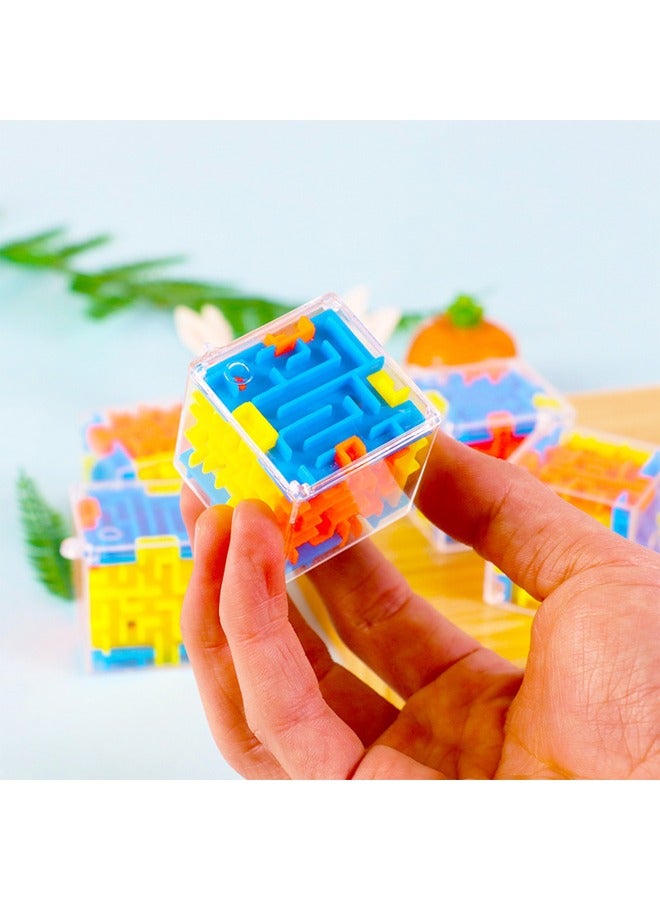 5 Pcs 3D Maze Magic Cube Toy - Image 3