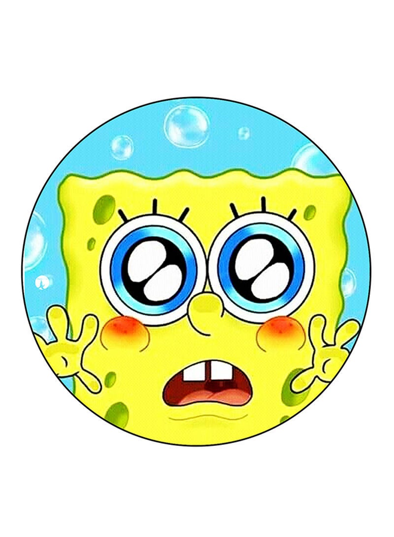 RKN Spongebob Printed Mouse Pad  Multicolour