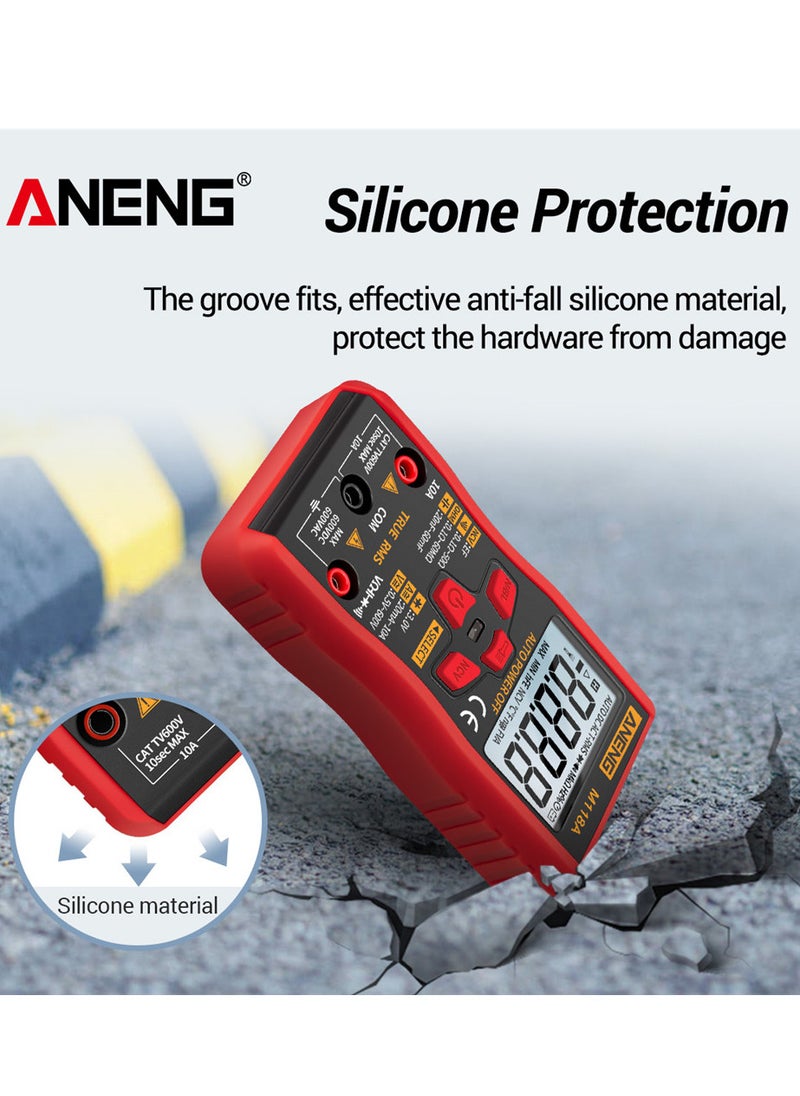 ANENG - ANENG M118A Auto Ranging Digital Multimeter High-Accuracy TRMS 6000 Counts Voltage Current Ohm Capacitance Diode Multi Tester - Image 1