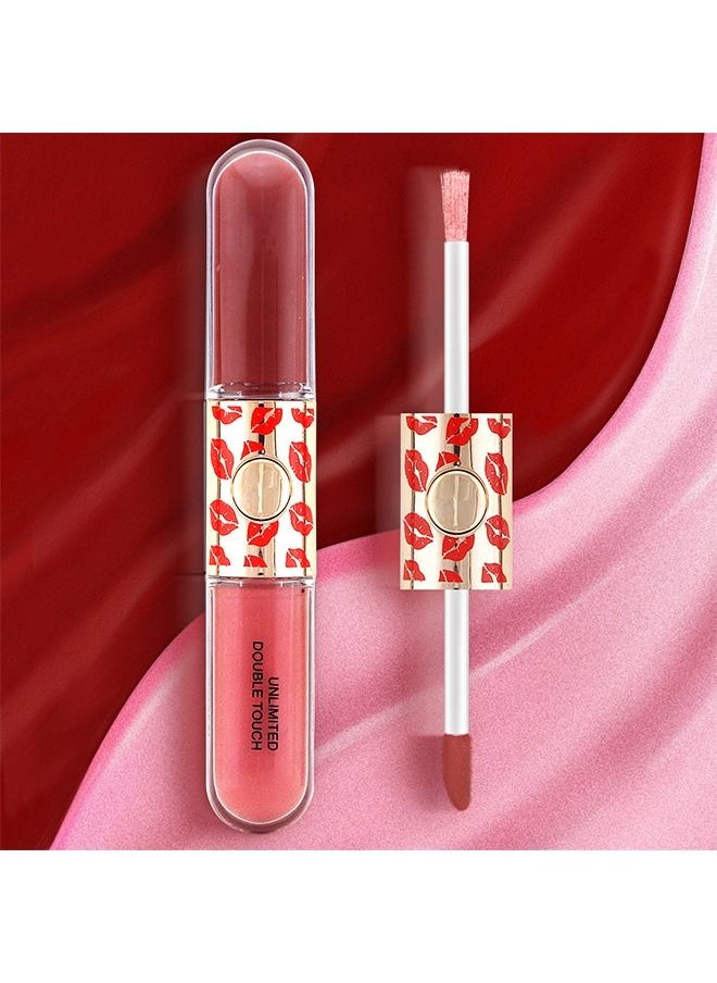 Double Head Matte Liquid Lipstick And Glitter Lip Gloss, 2 IN 1 24 Hour Long Lasting Red Matte Lipstick with Metallic Shimmer Sparkle Lipgloss for Women - pzsku/Z1F771D22146E542823C3Z/45/_/1687142037/be766ece-2b8b-440b-afe7-85634afff608