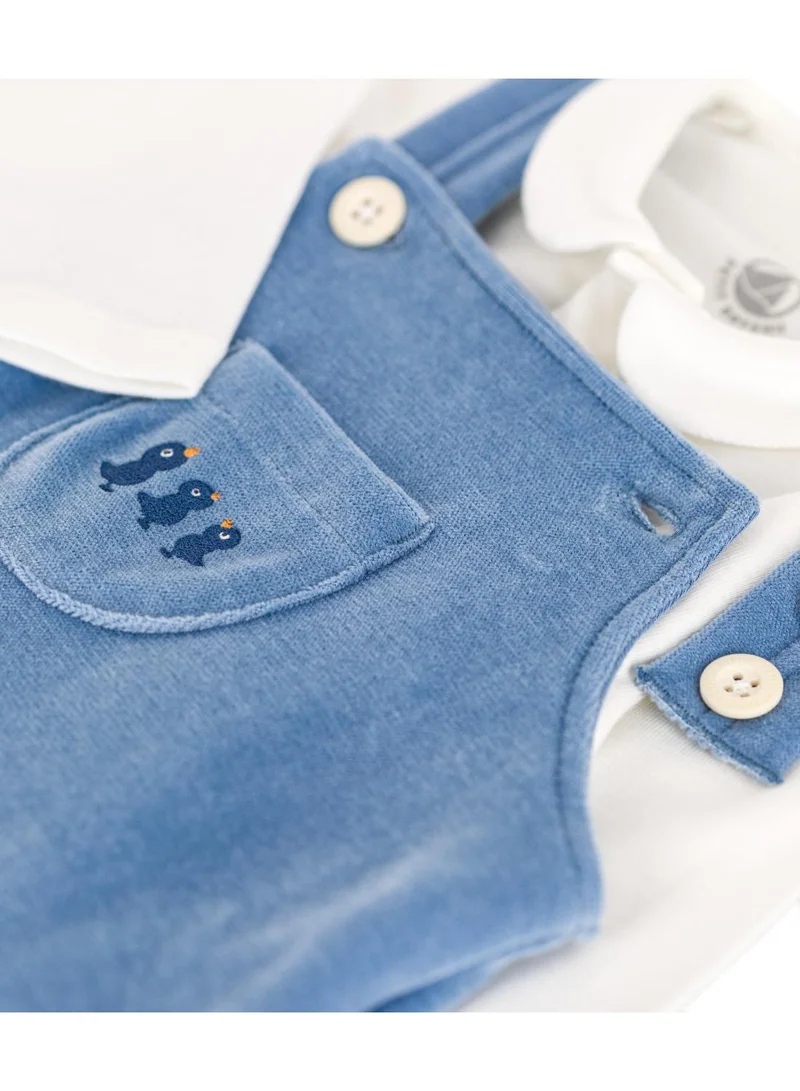 بيتي باتو Babies' corduroy dungaree set