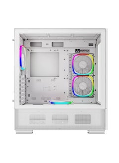 Vektra RDY Sky Two White AMD 001 Gaming PC / Ryzen 5 7600X / RTX 3050 / 32GB DDR5 RAM / 1TB Gen4 SSD / 550W / Air Tower Cooler / Windows 11 Pro / 2 Years Warranty  - Image 2