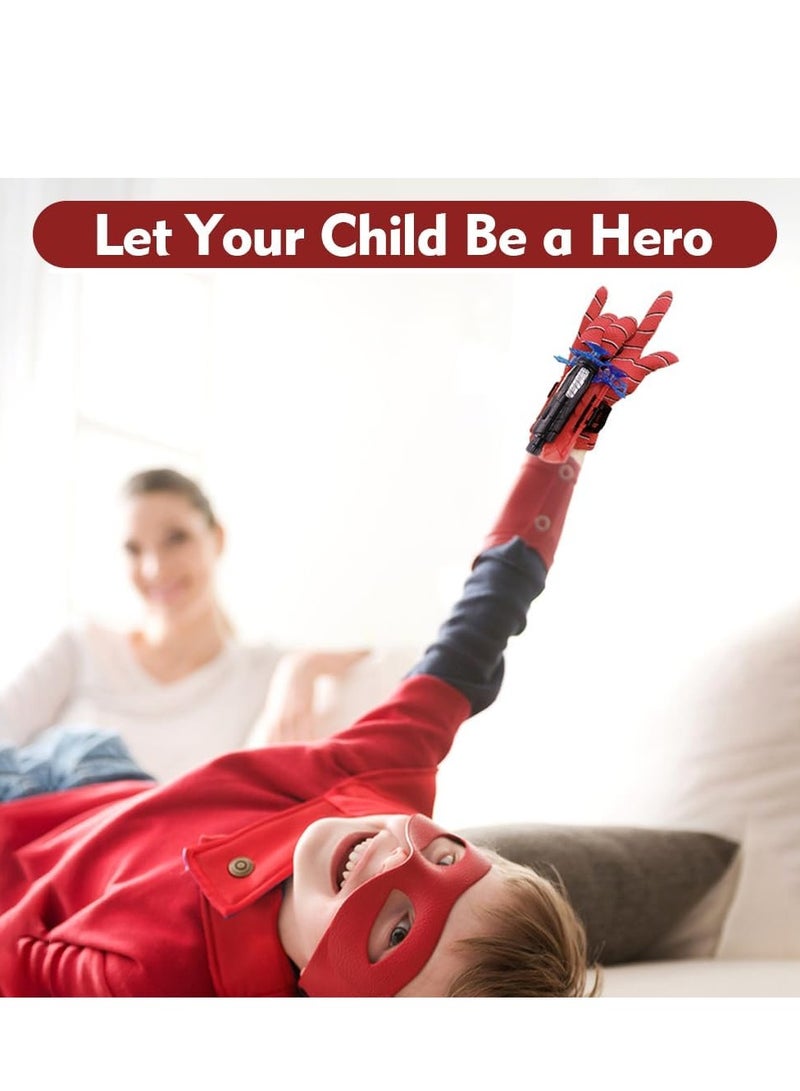 RAKAY Spider Web Shooter, Superheroes Wrist Launcher Toy, Funny Children Educational Toys, Spider Gloves Man Cosplay Gift for Kids.  - Image 5