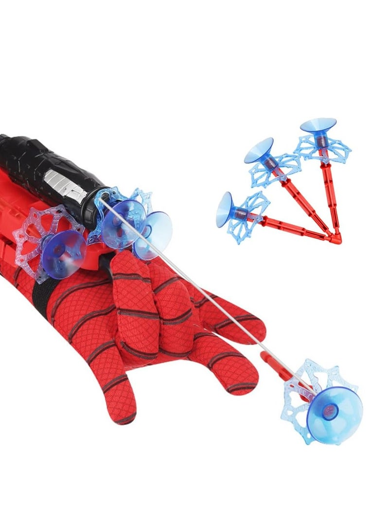 RAKAY Spider Web Shooter, Superheroes Wrist Launcher Toy, Funny Children Educational Toys, Spider Gloves Man Cosplay Gift for Kids.  - Image 1