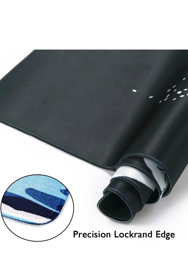 واي آند دي ألعاب القوى الإلكترونية الخاصة وسادة الماوس وسادة طاولة كبيرة تطول خياطة حافة وسادة الماوس وسادة الماوس طويلة ومكافحة زلة المطاط قاعدة وسادة الماوس 900x400x3mm - Image 5