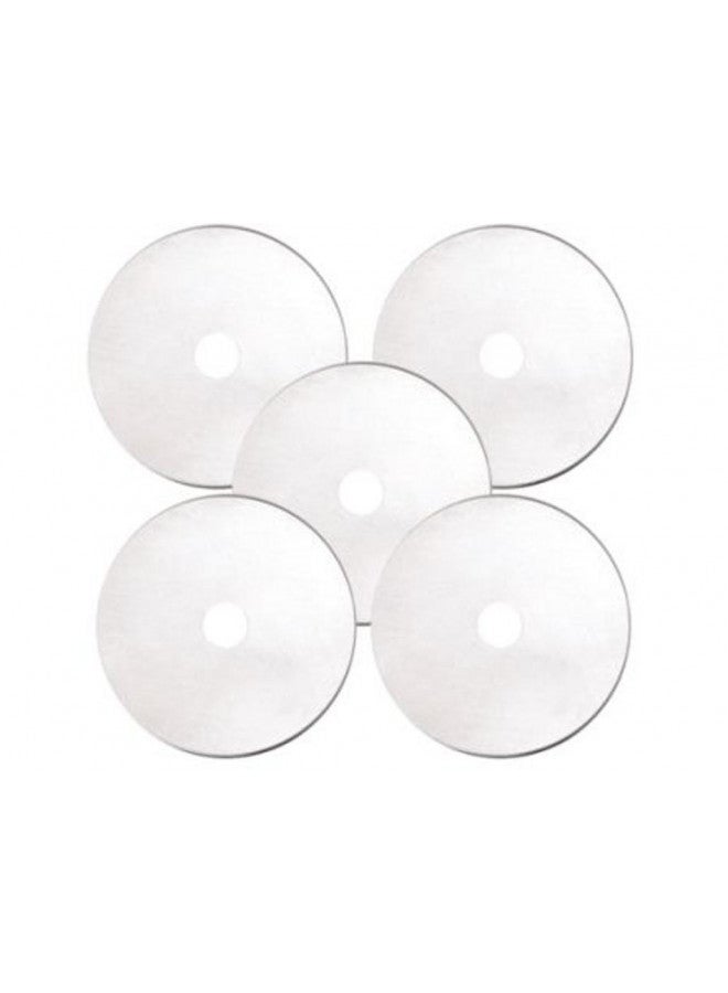 Fiskars Rotary Cutter 45mm Replacement Blades - 5-Pack - 45mm Stainless Steel Rotary Cutter Blade - Craft Supplies