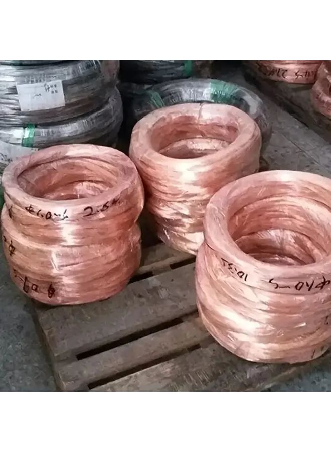 33 Rolls 0 6mm x 393 7 Inches Soft Solid Bare Pure Copper Wire For Crafts Electronics - Image 2