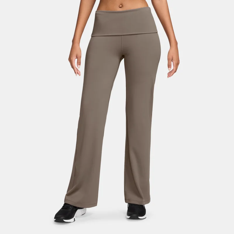 Nike Women's One Dri-FIT Fold-Over Yoga Pants